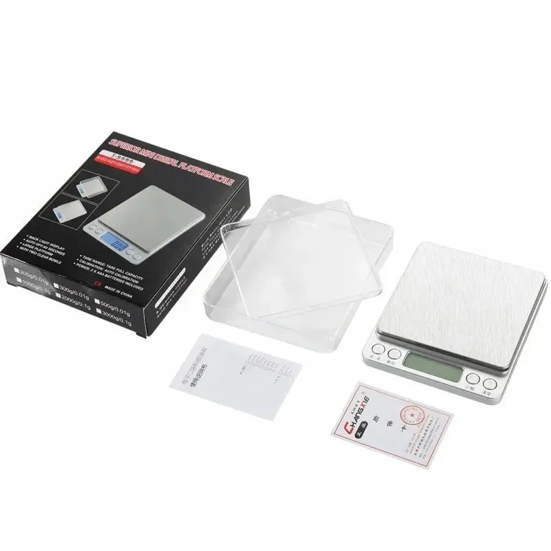0.01g LCD Digital Jewelry Scale Smart Precision Electronic Pocket Portable Kitchen Food Scales Gram Weight Balance