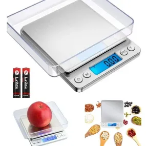 0.01g LCD Digital Jewelry Scale Smart Precision Electronic Pocket Portable Kitchen Food Scales Gram Weight Balance
