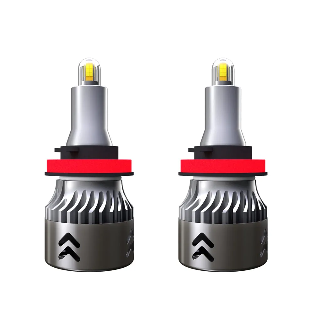 1 Pair Aluminum Car Headlights 1904 12000/min 6000k Ip68