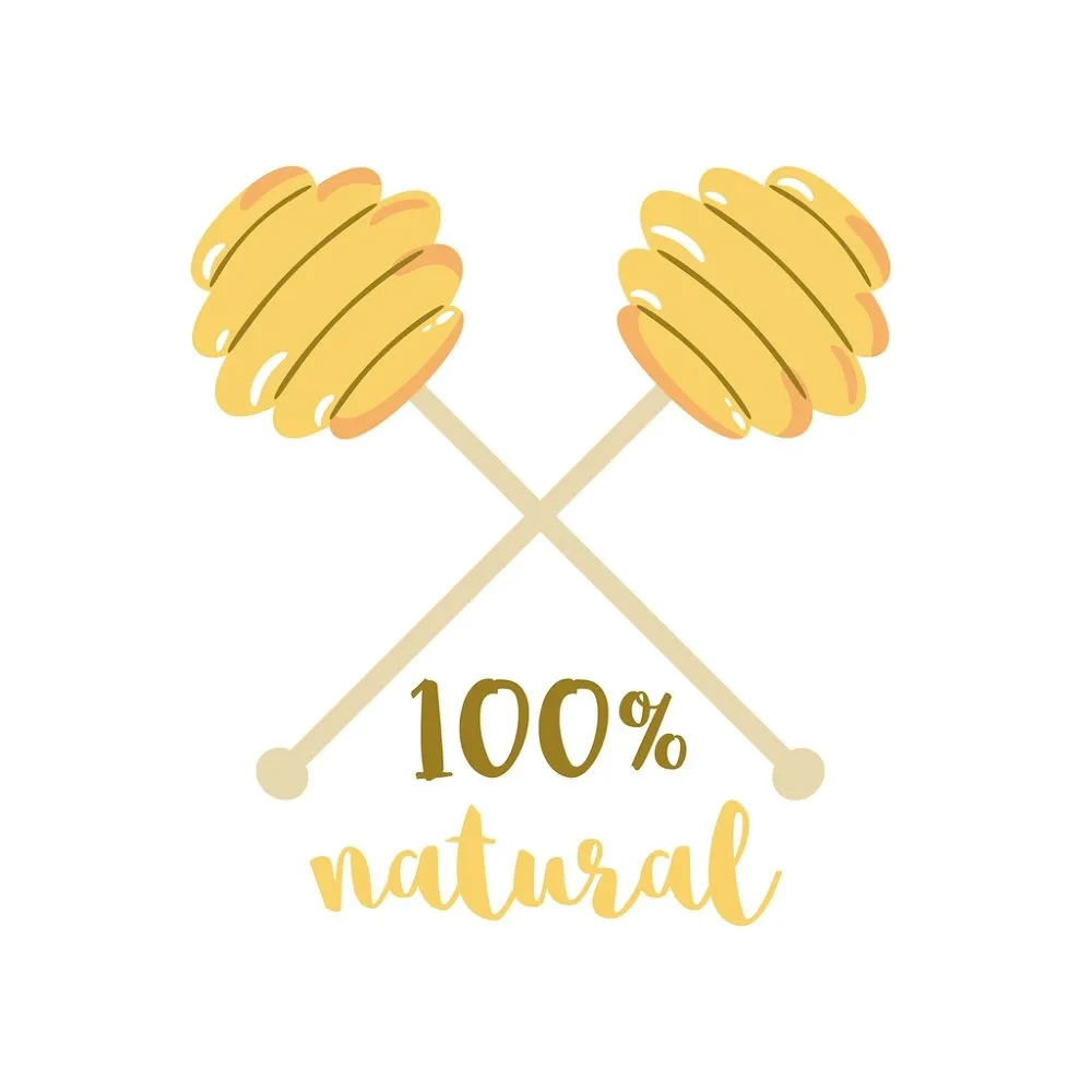 100% Natural Honey Fabric Panel