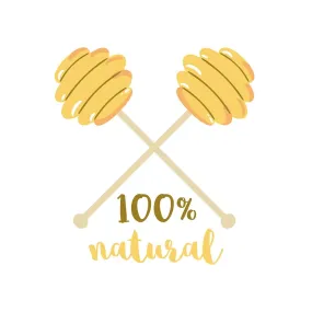 100% Natural Honey Fabric Panel