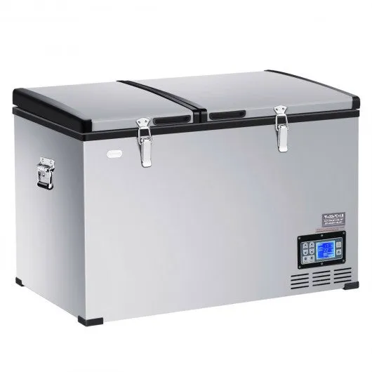 105-Quart Portable Electric Compressor Camping Cooler Refrigerator