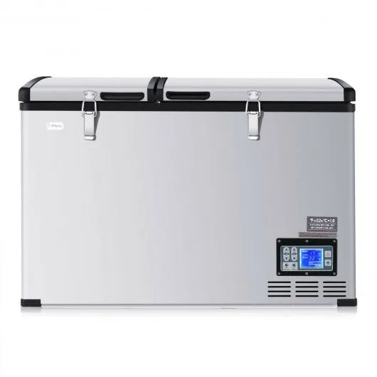 105-Quart Portable Electric Compressor Camping Cooler Refrigerator