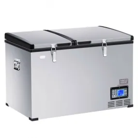 105-Quart Portable Electric Compressor Camping Cooler Refrigerator