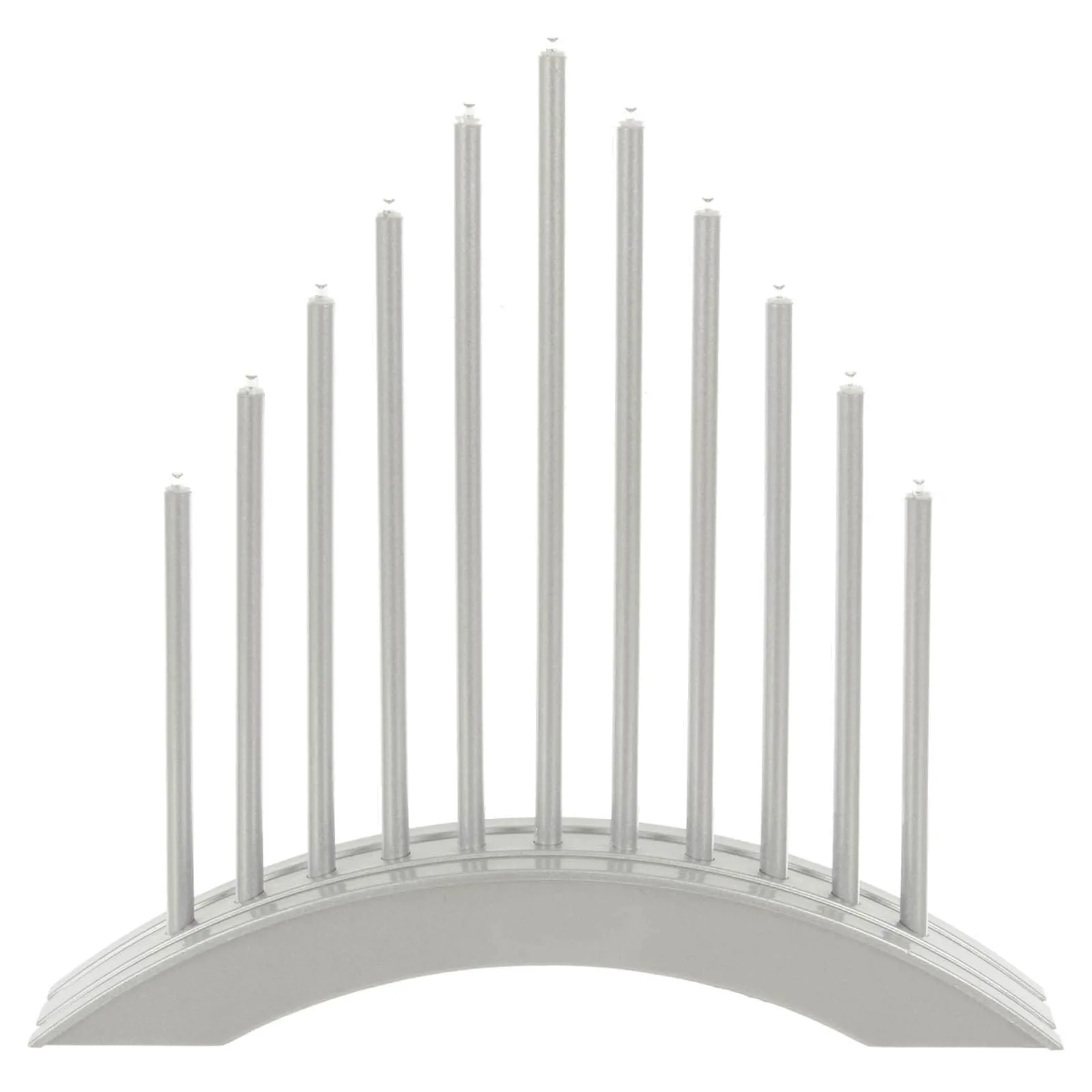11 Light Christmas Candle Bridge Arch Warm White LED 30cm