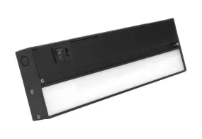 12.5-inch Black Selectable LED Under Cabinet Light
