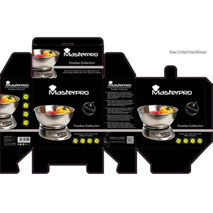 1600ml Kitchen Scale Electronic Stainless Steel with plastic SGN2274