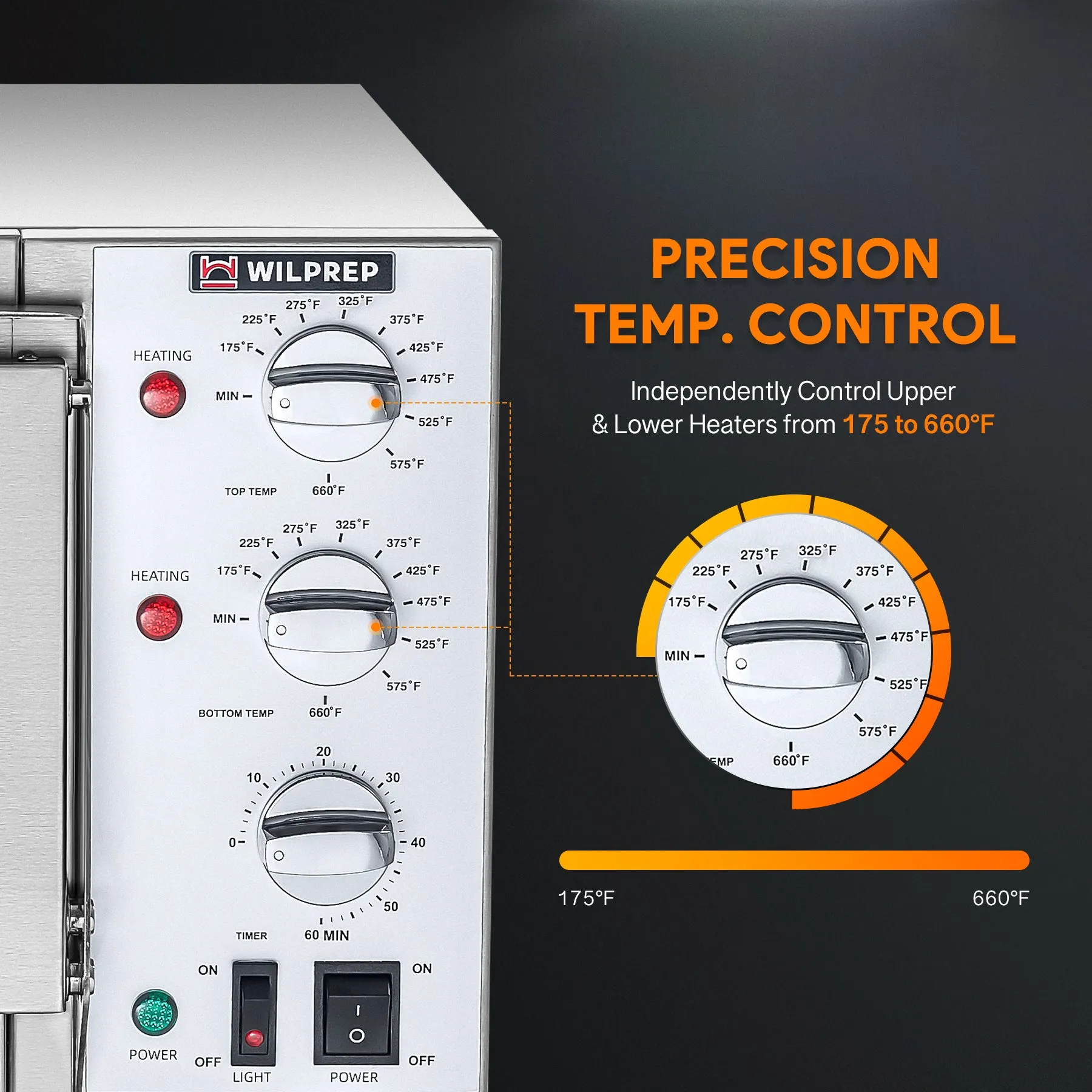 16" Commercial Countertop Oven for Pizza
