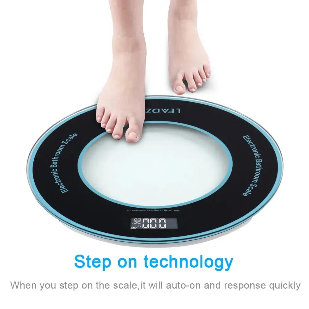 180Kg/50g Compact Disc Model Personal Weighing Bathroom Scale-Personal Weighing Scale-Personal Weighing Scale