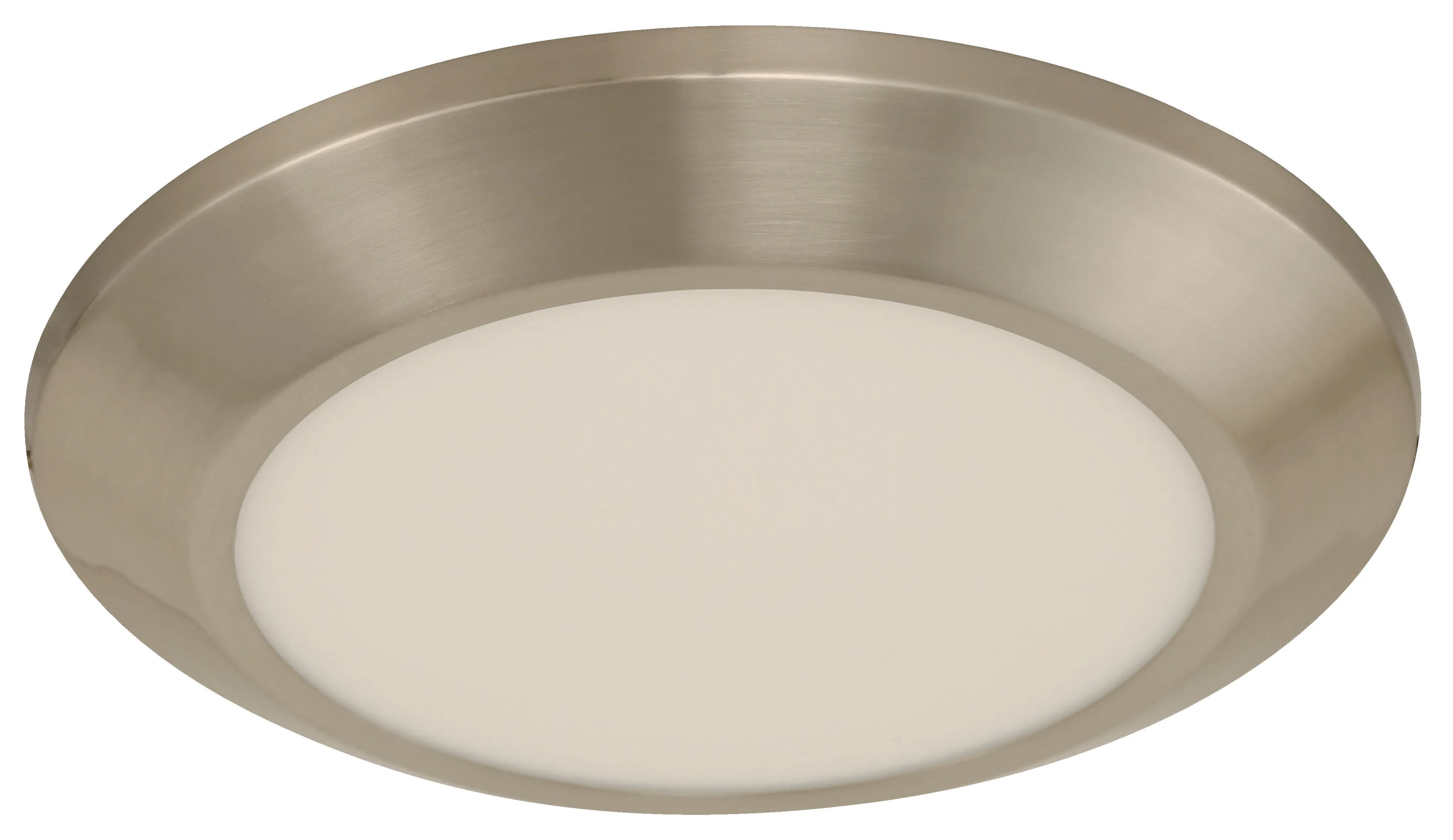 18W LED Ceiling Light in Satin Nickel