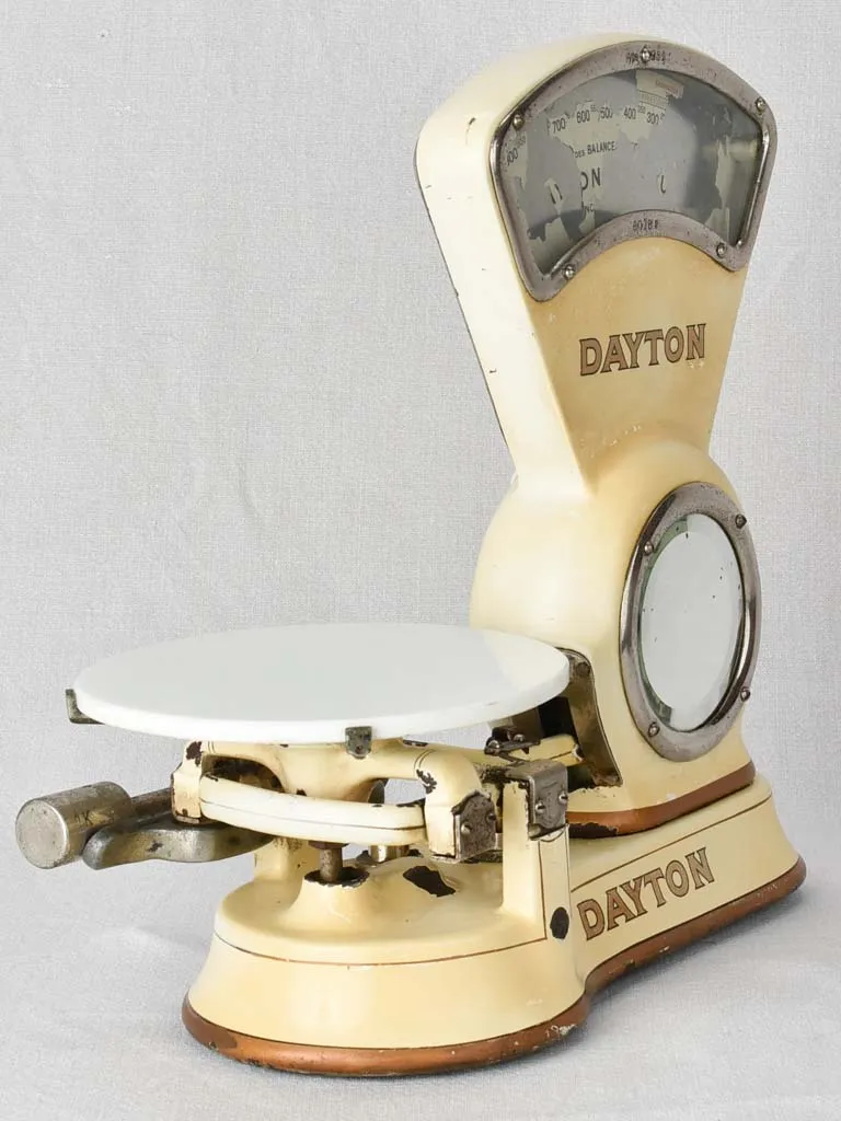 1950s Dayton épicerie weigh scales