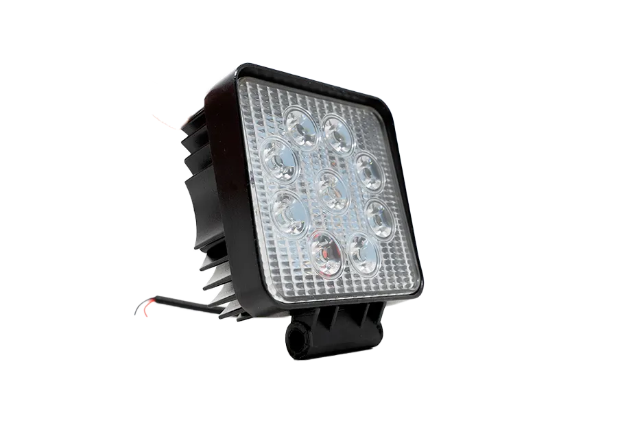 27W Square Work Light BY CALI RAISED LED