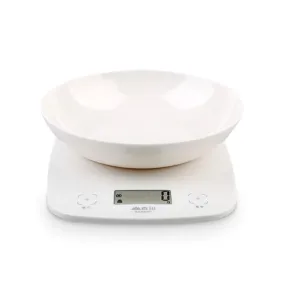 2g-5kg ABS Portable Electronic Kitchen Scale, LCD Display, Intelligent Touch Switch, High Precision, Detachable Tray