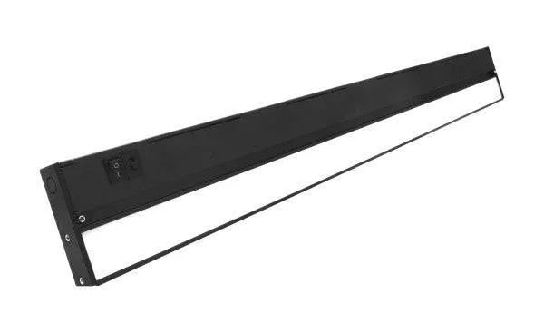 30-inch Black Selectable LED Under Cabinet Light