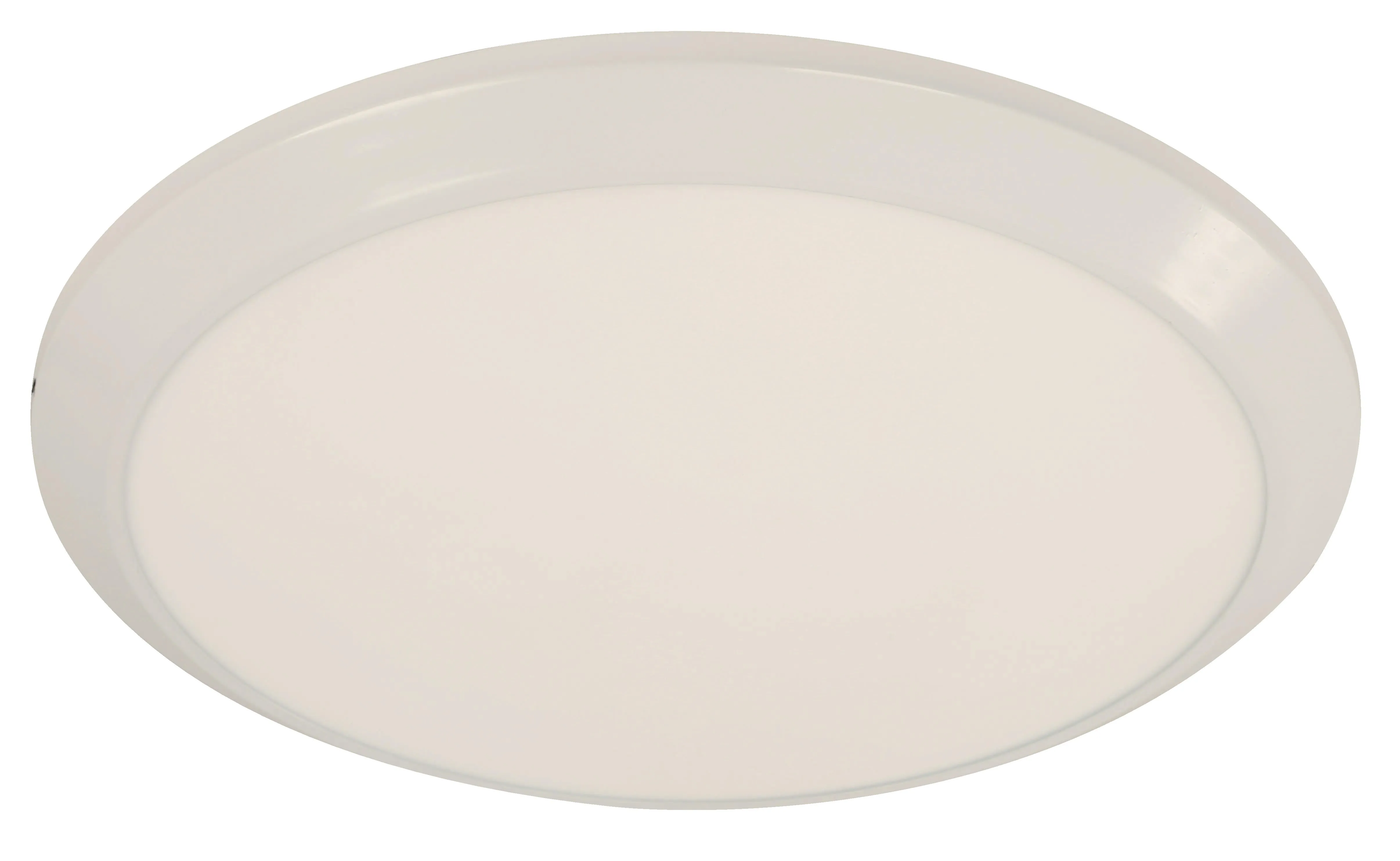 30W LED Flush Mount in Shiny White