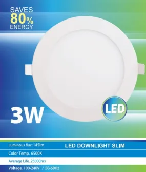 3WDL0010 1 Light LED Recessed Light in White