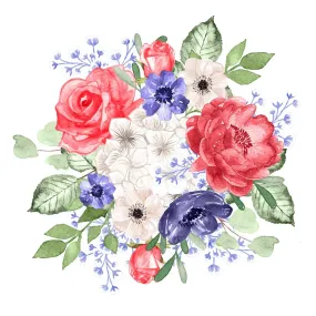 4th of July Scene 3 Fabric Panel