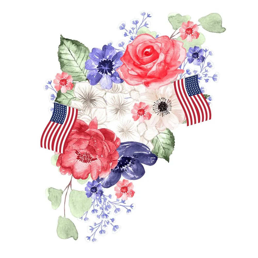 4th of July Scene 4 Fabric Panel