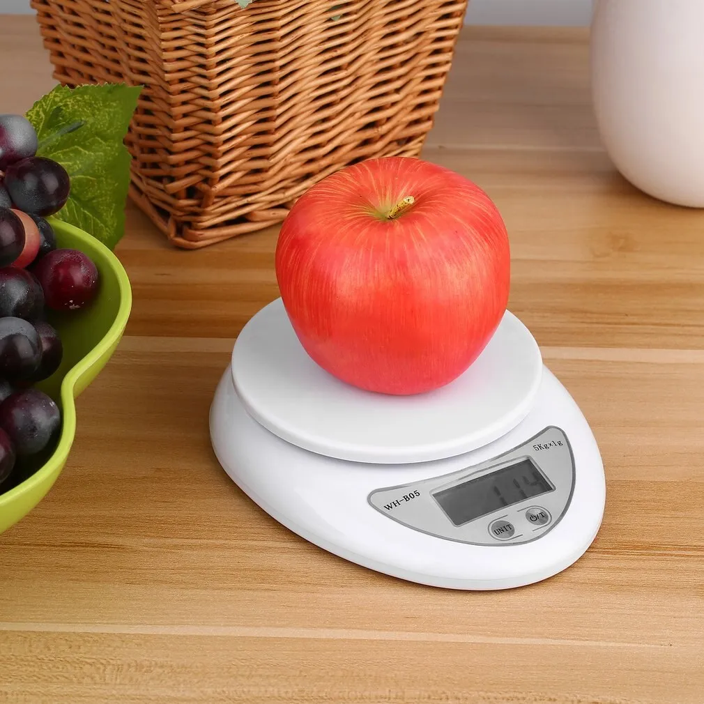 5kg 5000g/1g Digital Kitchen Food Diet Postal Scale Electronic Weight Balance High Quality 2019