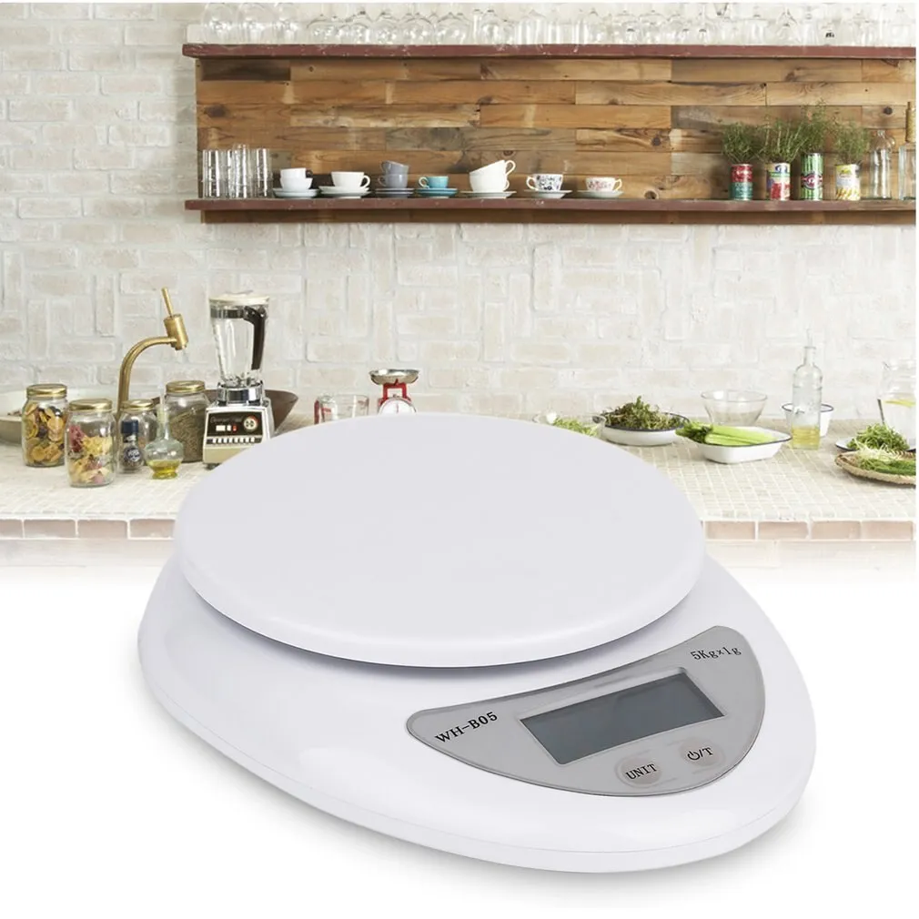 5kg 5000g/1g Digital Kitchen Food Diet Postal Scale Electronic Weight Balance High Quality 2019