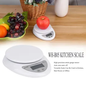5kg 5000g/1g Digital Kitchen Food Diet Postal Scale Electronic Weight Balance High Quality 2019