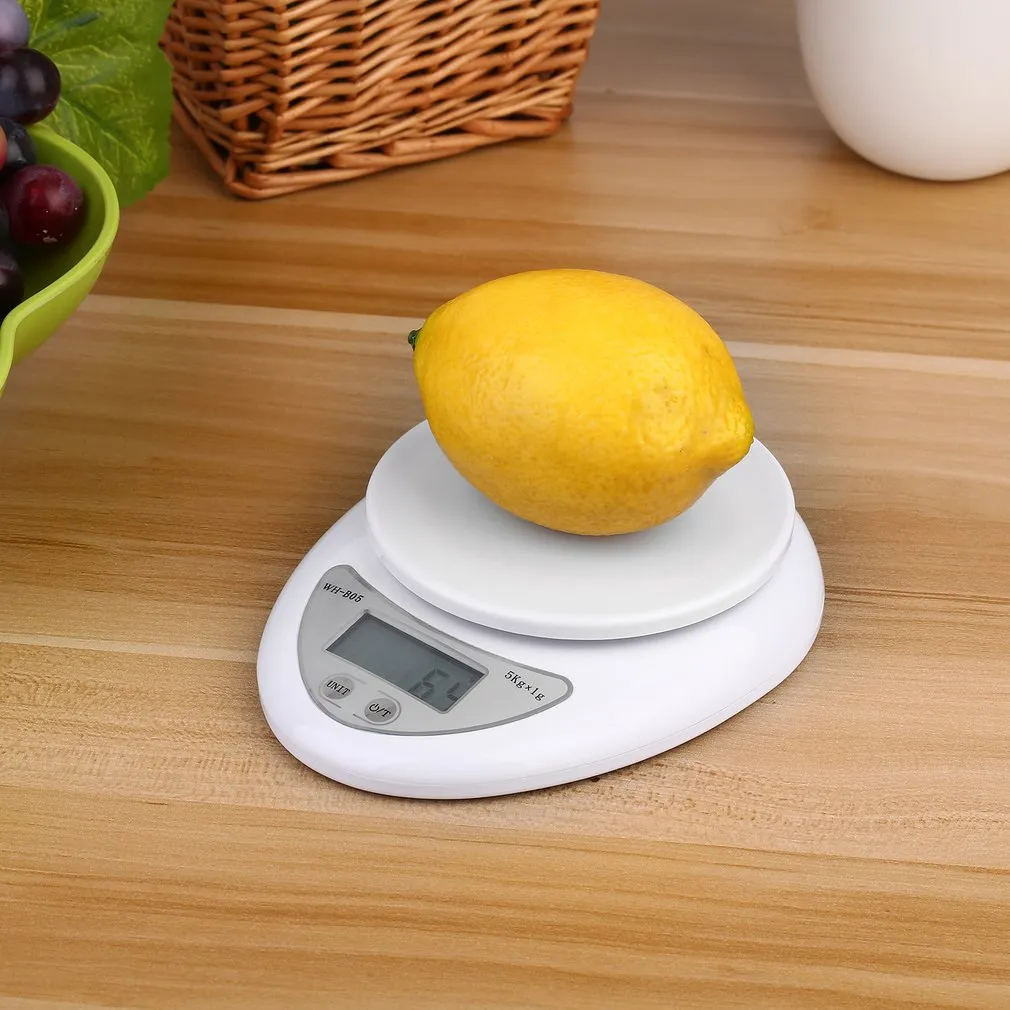 5kg 5000g/1g Digital Kitchen Food Diet Postal Scale Electronic Weight Balance High Quality 2019