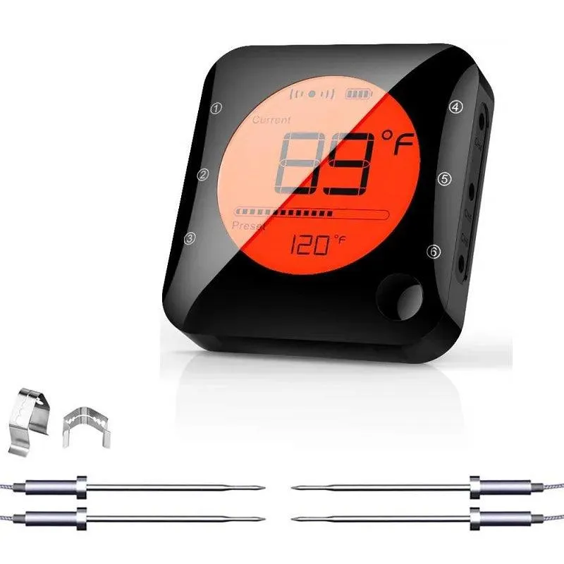 6-Probe Bluetooth Meat Thermometer