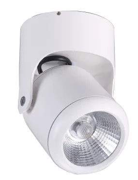 8036WH 8W LED Surface Spot Light in White