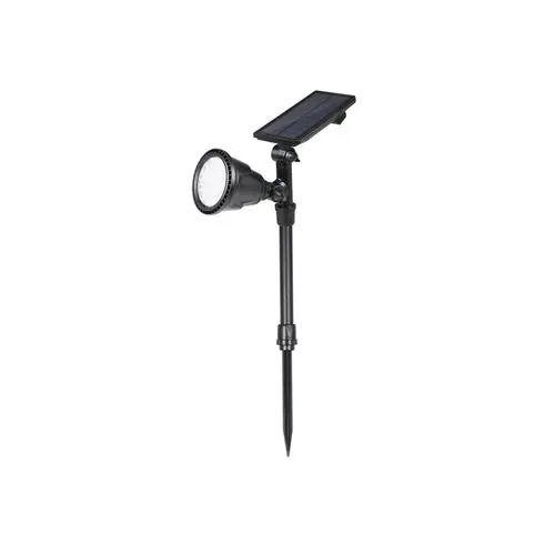 8986 3W LED Solar Garden Light in Black