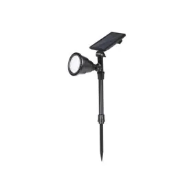 8986 3W LED Solar Garden Light in Black