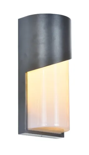 9188 Outdoor LED Wall Light in Grey