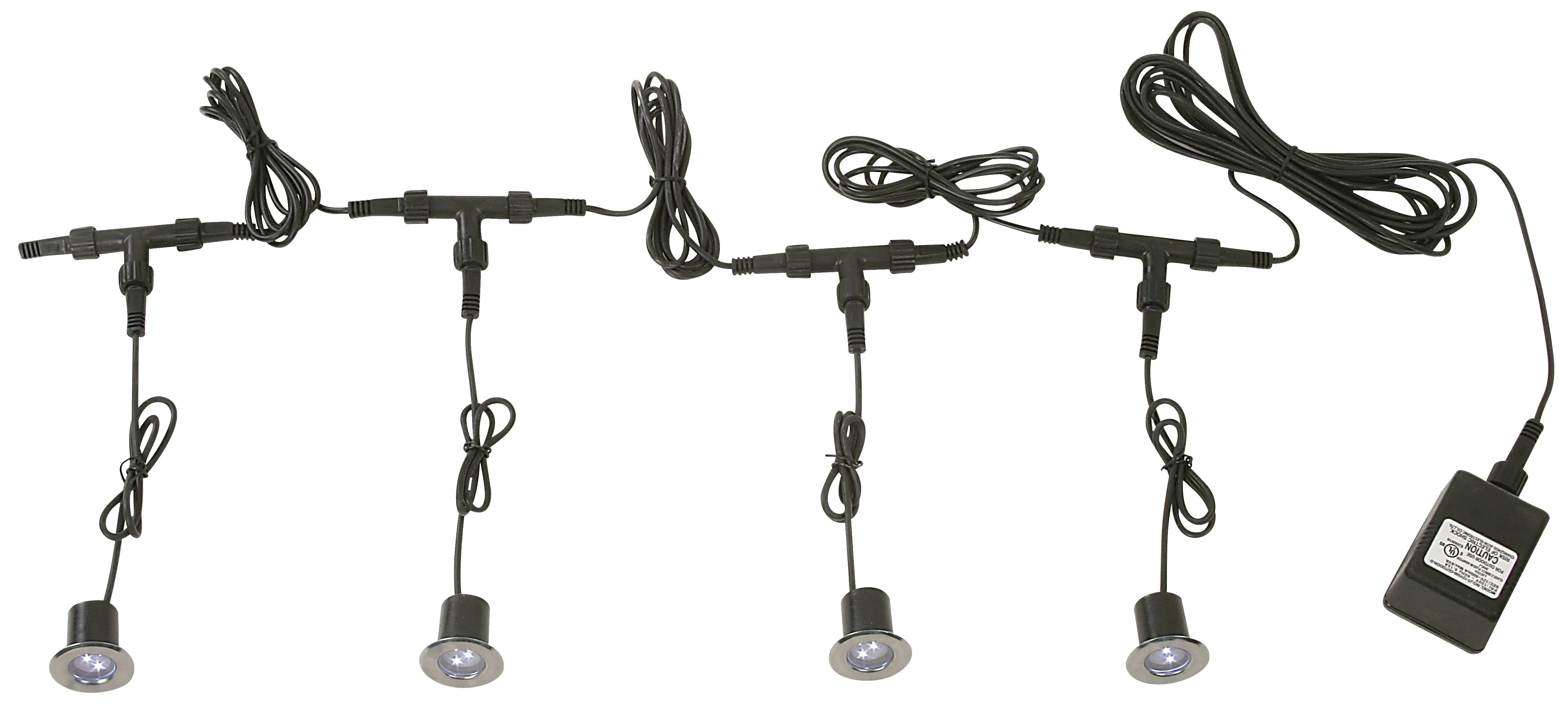 9299 LED Mini Deck Light in Black