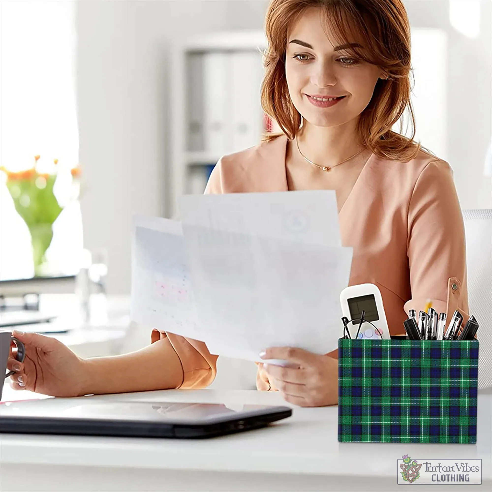 Abercrombie Tartan Pen Holder