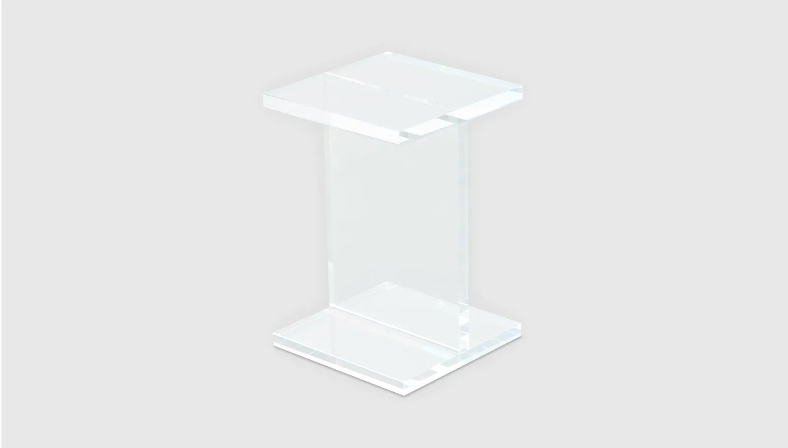 Acrylic I-Beam Table