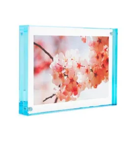 Acrylic Magnet Frame, Aqua