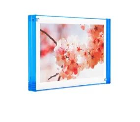 Acrylic Magnet Frame, Blue
