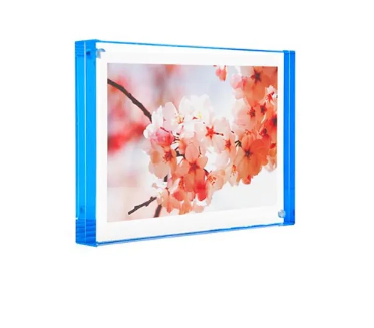 Acrylic Magnet Frame, Blue