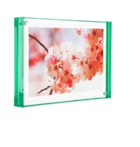 Acrylic Magnet Frame, Green