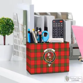 Adair Tartan Pen Holder with Family Crest