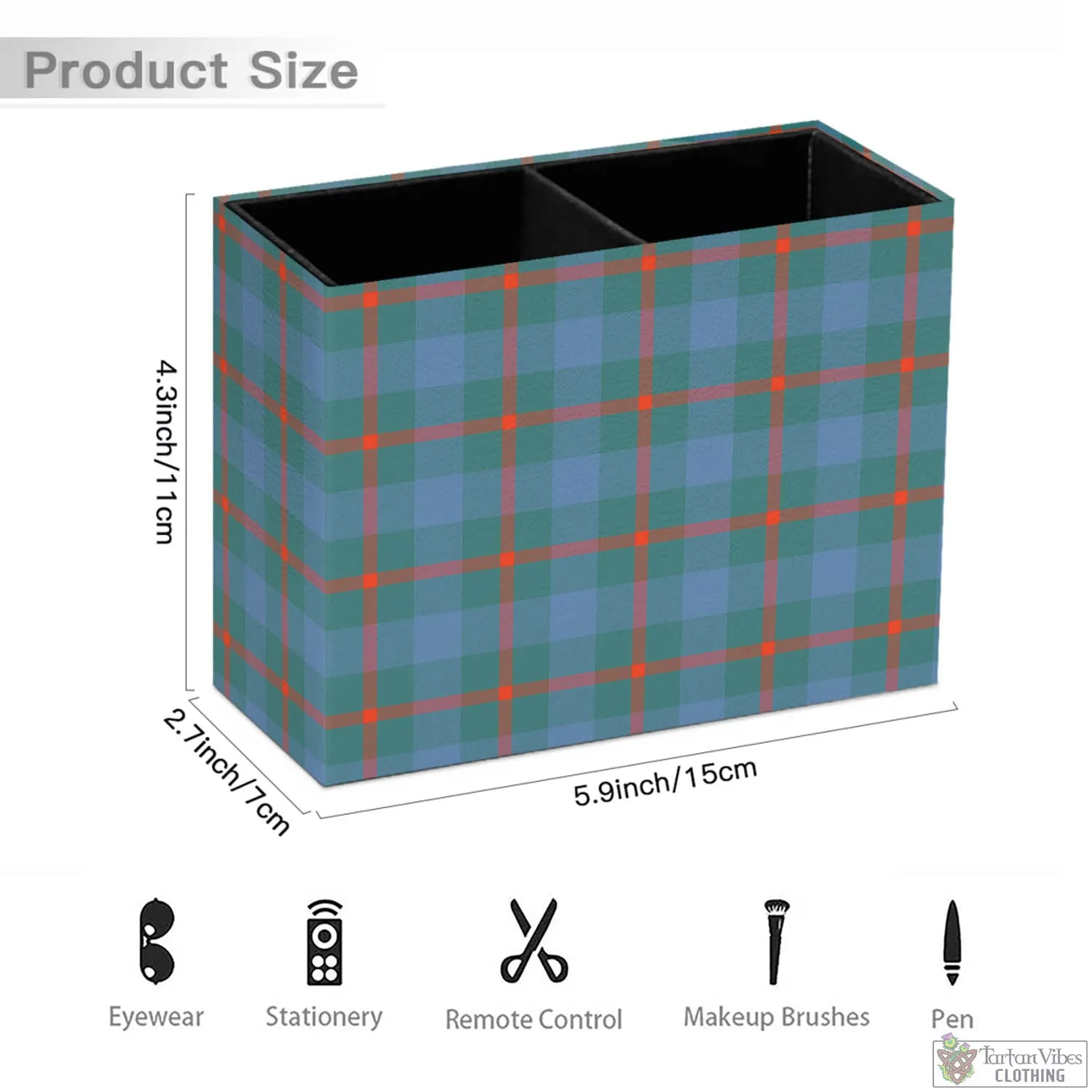Agnew Ancient Tartan Pen Holder