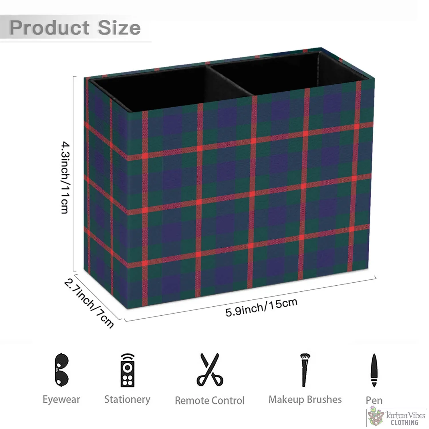 Agnew Tartan Pen Holder