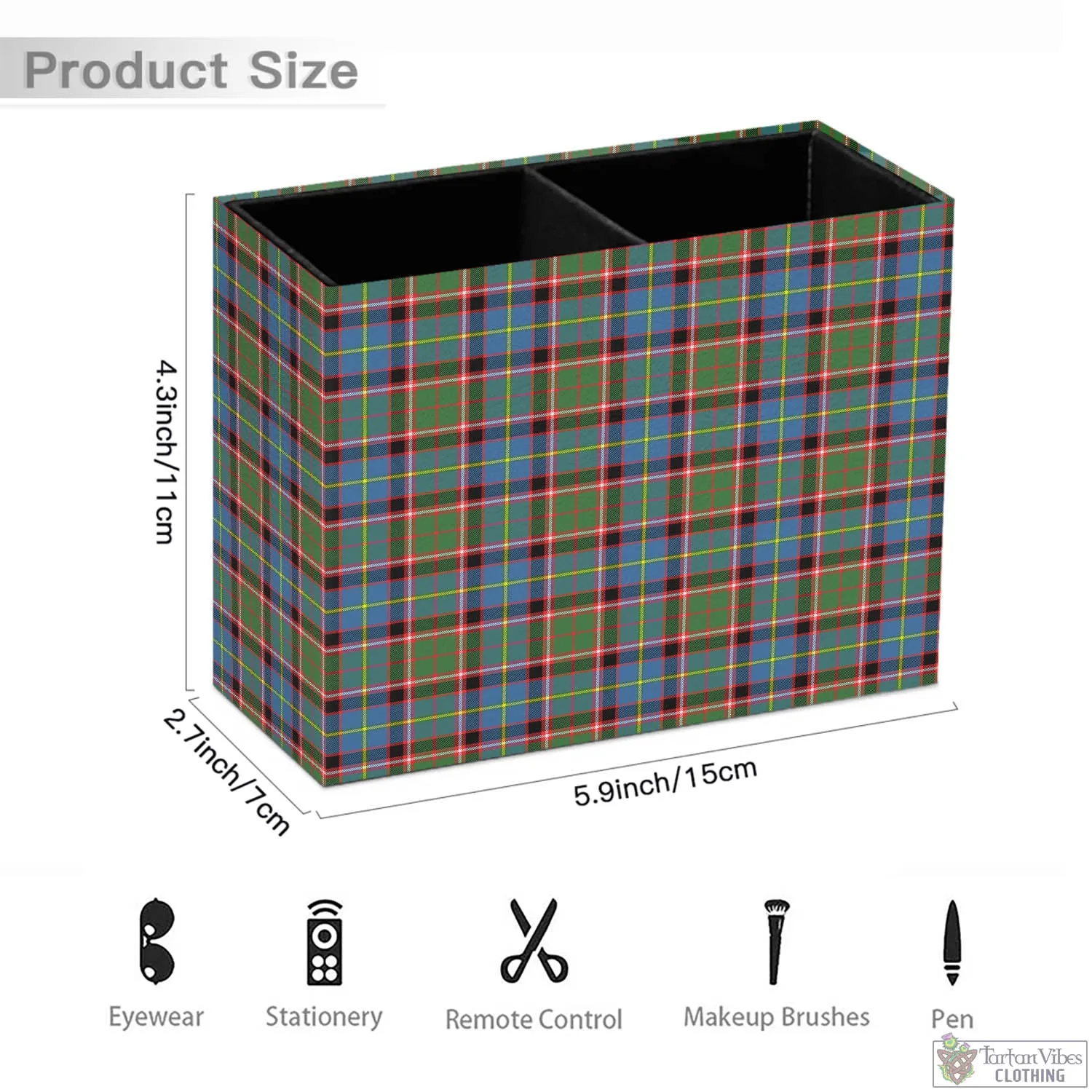 Aikenhead Tartan Pen Holder