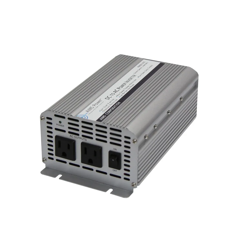 AIMS Power 1250 Watt 12 Volt Modified Sine Power Inverter