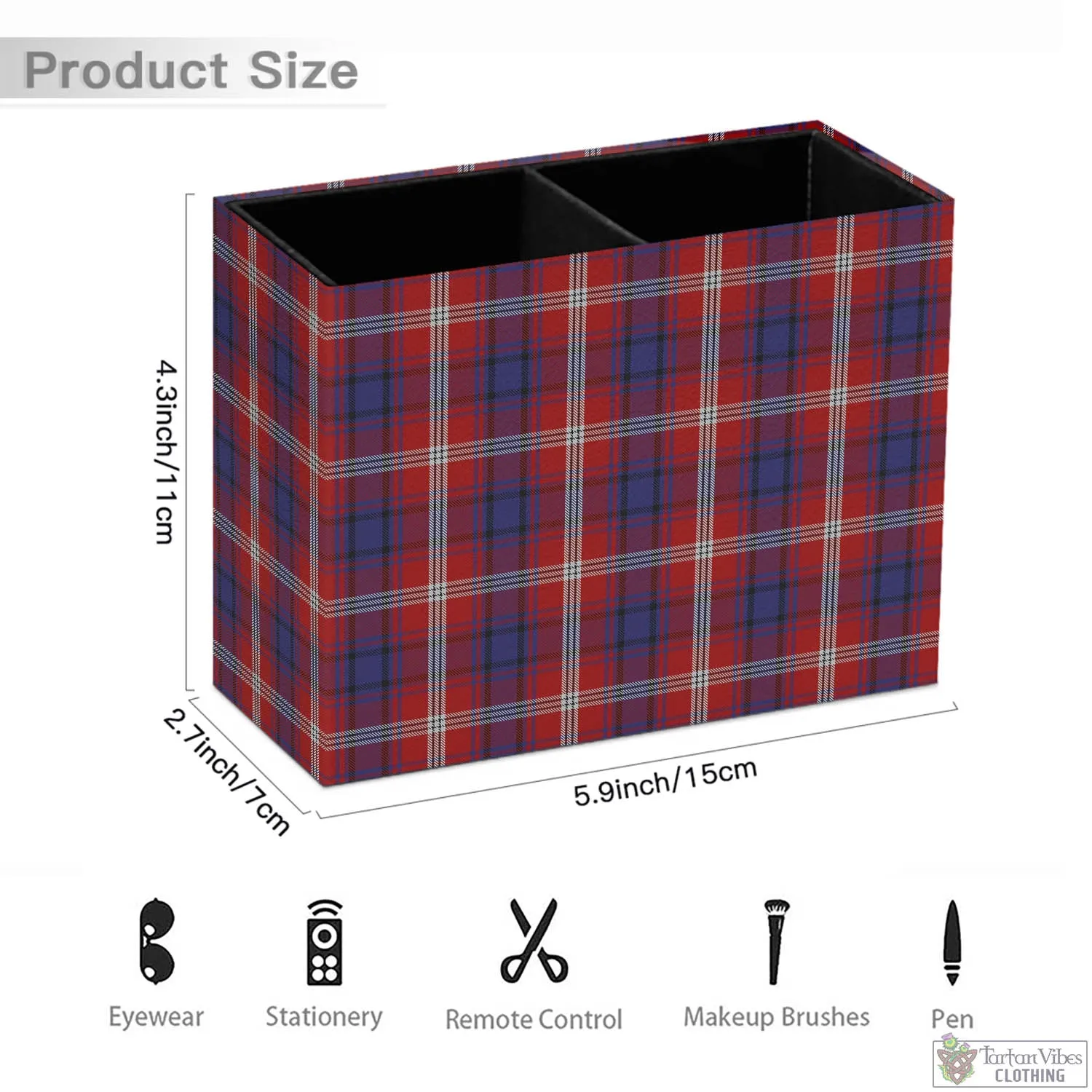Ainslie Tartan Pen Holder