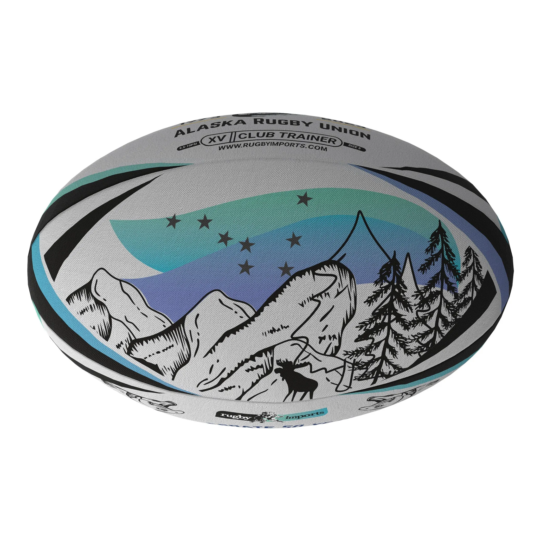 Alaska Rugby Union XV Club Trainer Ball