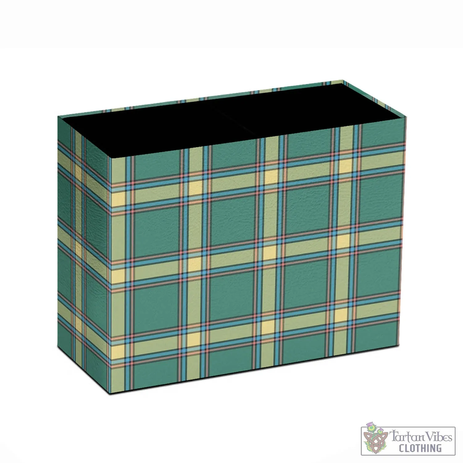 Alberta Province Canada Tartan Pen Holder