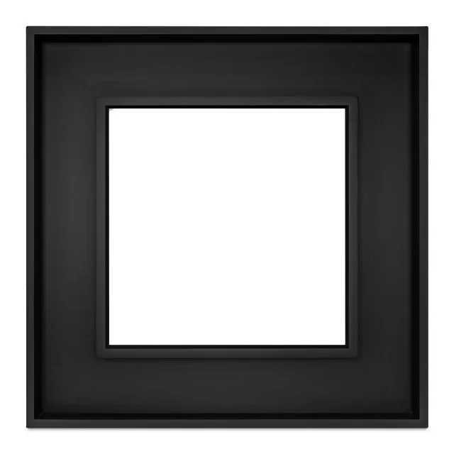 Ampersand Duoframe - 7/8", Black, 12" x 12"