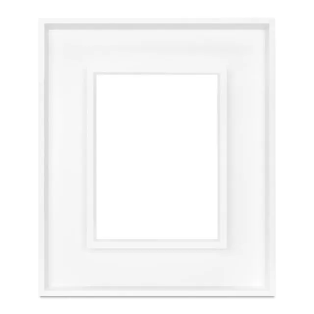 Ampersand Duoframe - 7/8", White, 9" x 12"