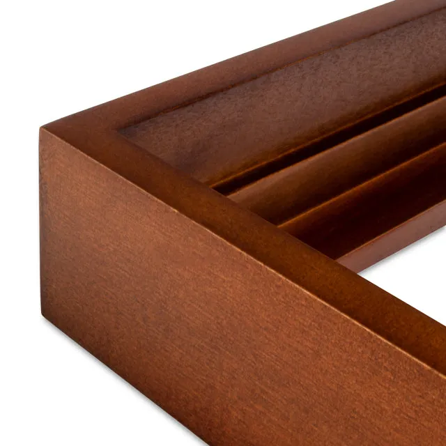 Ampersand FloaterFrame - 1-1/2", Walnut, 11" x 14"