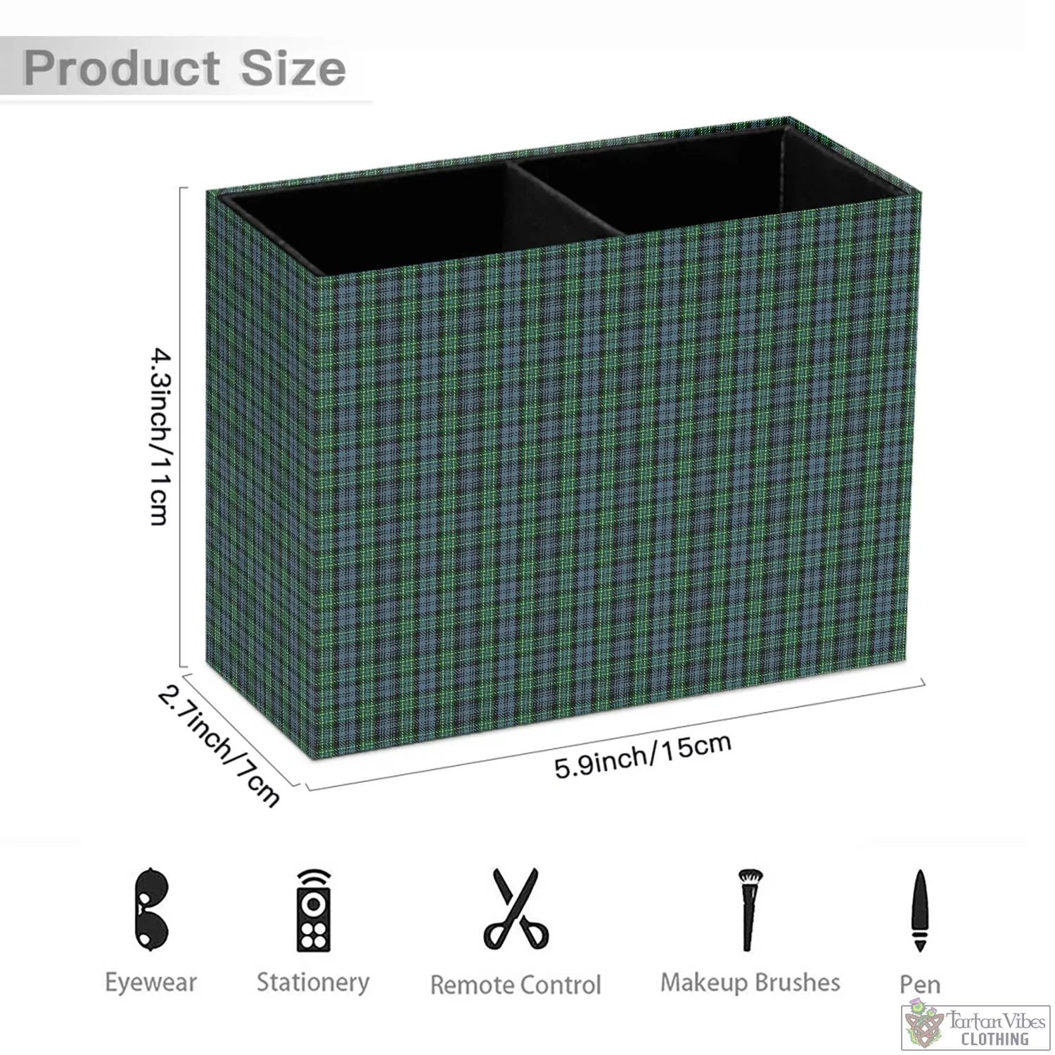Arbuthnot Tartan Pen Holder